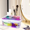 Generic TPU Holographic Clear Makeup Bags Bulk,Clear Storage Bag - 3 of 4