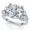 Pompeii3 3 3/4Ct Certified Diamond Engagement Ring 14k Gold or Platinum Lab Created - 3 of 4