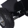 Heavy Duty Panel Dolly – 600LB Capacity All-Terrain Moving Cart with 10” Pneumatic Wheels & Auto-Clamp – Adjustable Grip - 3 of 4