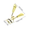 Unique Bargains Women Plated Eyelash Curler for Business Travel Colorful 1 Pc - 2 of 3