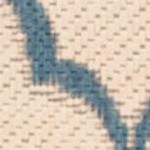 cream/blue