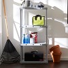 Gracious Living 4-Shelf Tier Plastic Resin Multi-Purpose Light Duty Indoor Garage Storage Organizer Shelves - 4 of 4