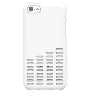 Body Glove Amp Case with Flat Back for Apple iPhone 5C (White) - 1 of 3