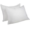 HomeRoots Set of Two Microfiber Down Alternative Medium Standard Size Bed Pillows - 4 of 4