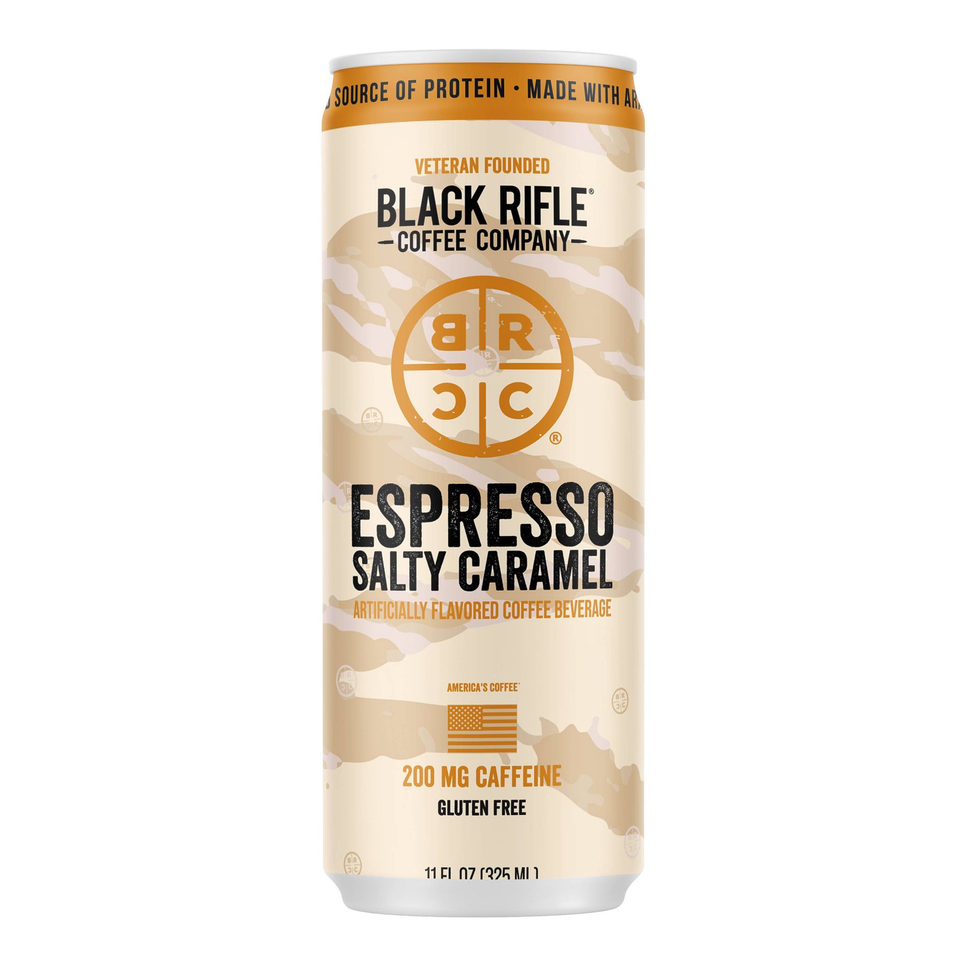 Black Rifle Coffee Company Espresso Salted Caramel Ready To Drink Coffee - 11 fl oz
