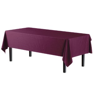 Crown Premium Quality Plastic Tablecloth Disposable - 1 of 4