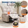 Power Lift Recliner Chair for Elderly,Electric Massage & Heat Recliner with 45° Assist Stand - 3 of 4