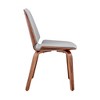 Brinley Faux Leather Dining Chair - Armen Living - 3 of 4