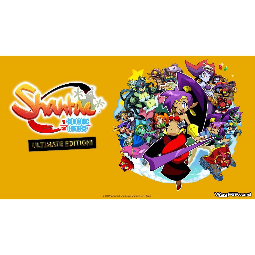 Photos - Game Nintendo Shantea: Half Genie Hero Ultimate Edition -  Switch  (Digital)