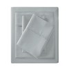 Elegant Fluffy Solid Cotton Sheet Set, All Season Bedding Set, Cozy Home Textile for Lux Bedroom Decor - 2 of 4