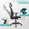 Lirago,Ergonomic Office Chair with Adjustable Headrest & Armrest, Mesh Swivel Chair for Home/Office - 3 of 4