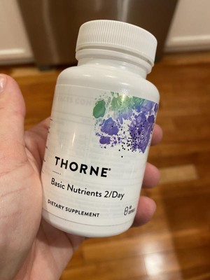 Thorne Basic Nutrients 2/day - Comprehensive Daily Multivitamin With ...