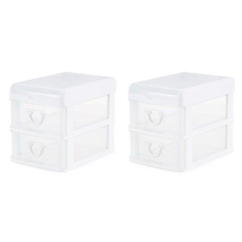 Clear Drawer Organizer, Pack of 2