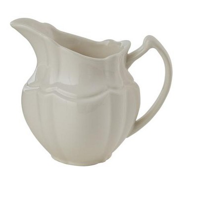 Park Designs Stoneware Creamer - White