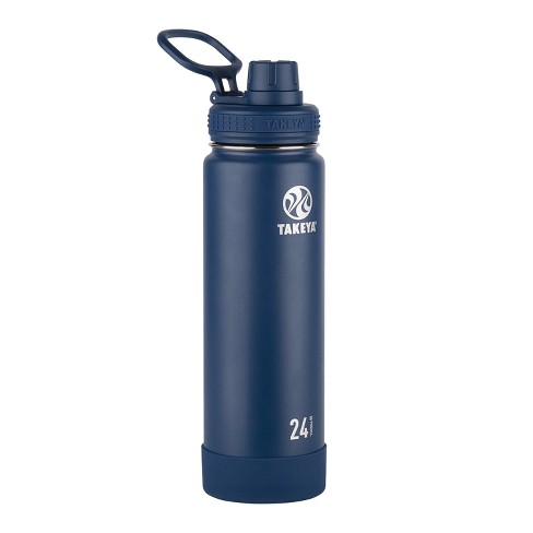  Takeya Actives Insulated Stainless Steel Water Bottle with  Straw Lid, 32 Ounce, Ice Blue : Everything Else