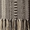 Design Imports Dark Brown Braided Stripe Throw - 3 of 4