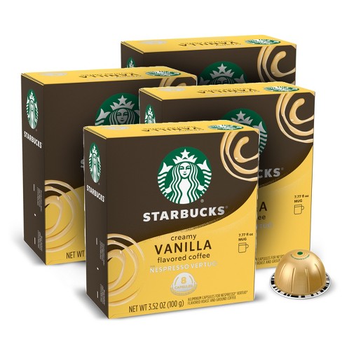 Starbucks Capsules de café Creamy Vanilla by Nespresso Flavoured 10 pièces