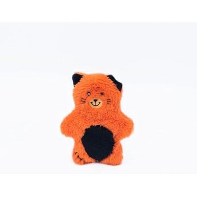 ZippyPaws 2-in-1 Halloween Dog Toy, Soft Plush Outside and Tough Rubber Inside for Aggressive Chewers, Cute Teething Toy f...