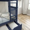 Plank+Beam Solid Wood Twin over Twin Bunk Bed with Storage Drawers for Adults/Kids - 3 of 4