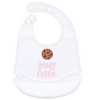 Hudson Baby Infant Girl Silicone Bibs 2pk, Home Slice, One Size - 3 of 3