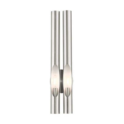 Livex Lighting Acra 2 - Light Wall Light in  Brushed Nickel