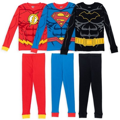 DC Comics Boys' Toddler Superman, Batman and More 7-Pack Training Pants 2T,  3T, 4T, Justice League 