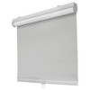 Lumi Home Furnishings 34"x72" Recycled Polyester Slow Release Roller Shade Gray - 2 of 4