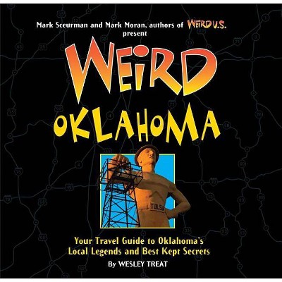  Weird Oklahoma - by  Wesley Treat (Hardcover) 