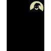 Juniors Womens The Nightmare Before Christmas Oogie Boogie Full Moon Small Portrait T-Shirt - 2 of 4