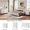 Fluted 5 Drawer Dresser for Bedroom, Modern Wood Chest of Drawers with Wide Drawers, Closet Dresser Organizer with Anti-Tipping Device - 4 of 4