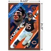 Trends International NFL Chicago Bears - Cole Kmet 24 Framed Wall Poster Prints - 3 of 4