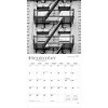 BrownTrout New York City Black and White 2026 12"x24" Hanging Square Wall Calendar Plastic-Free - 4 of 4