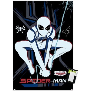 Trends International Marvel Animations' Your Friendly Neighborhood Spider-Man - Oscorp Suit Unframed Wall Poster Prints - 1 of 4