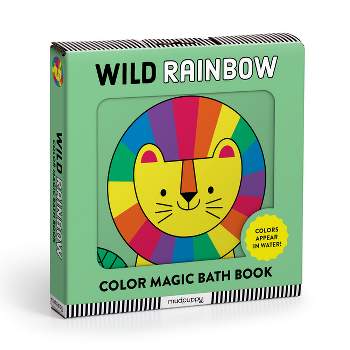 Wild Rainbow Color Magic Bath Book - by  Mudpuppy