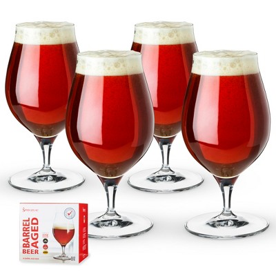 Spiegelau Craft Beer Glasses, Made in Germany And 2x Barrel Aged Crystal  Clarity