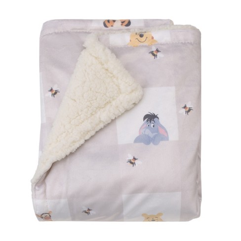 Disney Collection Winnie The Pooh Baby Blanket | Yellow | Not Applicable | Baby Bedding + Coordinates Baby Blankets