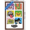 Trends International Fuggler - Squares Framed Wall Poster Prints - 3 of 4
