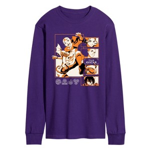 Men's - Avatar: The Last Airbender - Team Avatar Long Sleeve Graphic T-Shirt - 1 of 3