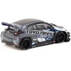 Toyota Pandem GR Yaris RHD "Toyo Tires" Gray Metallic with Graphics "Hobby64" Series 1/64 Die Cast Model Car by Tarmac Works - 3 of 3