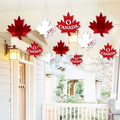 Big Dot Of Happiness Canada Day Glasses - Paper Card Stock Canadian Party  Photo Booth Props Kit - 10 Count : Target