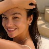 Cubic Zirconia Huggie Earrings 14k Gold Plated Tiny Earrings Small Huggie Hoop Earrings Simple Lightweight Hoops Gift for Women - 4 of 4