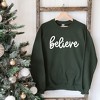 Simply Sage Market Women's Graphic Sweatshirt Believe Bold Cursive - 3 of 4