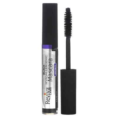 Reviva Labs Hypoallergenic Mascara, Black, 0.25 oz (7 g)