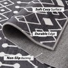Area Rugs Washable Rugs Bedroom Decor Moroccan Throw Rugs Geometric Carpet Living Room Rug Modern Area Rug for Bedroom Boho Rug - 4 of 4