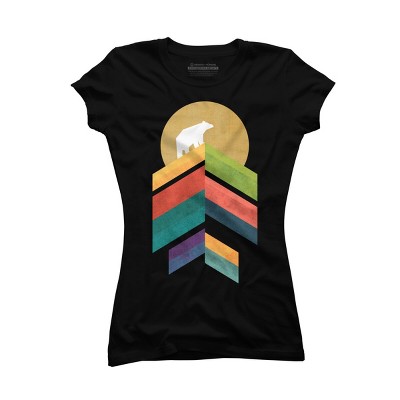 Junior's Design By Humans High Peak By radiomode T-Shirt