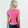 Calypsa Women's UPF 50+ Short Sleeve Adele Swim Top - 3 of 4