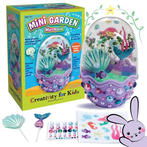 Creativity For Kids Mini Garden Mermaid Craft Kit : Target