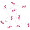 Northlight 10-Count LED Pink Flamingo Fairy Lights - Warm White - 4 of 4