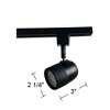 Pro Track Dylan Black 8.5W LED Track Head for Halo Systems - 3 of 3