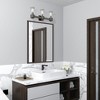 Livex Lighting Quincy 3 - Light Vanity in  Black Chrome - 2 of 4